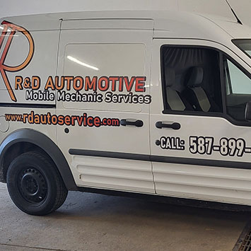 R & D Automotive's 1st Work Vehicle Decals